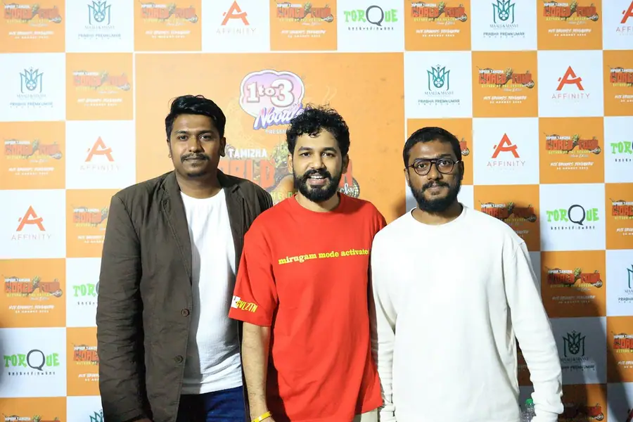 Hip Hop Tamizha Live in Bengaluru, produced by Kalaluha in Bengaluru: photograph 7