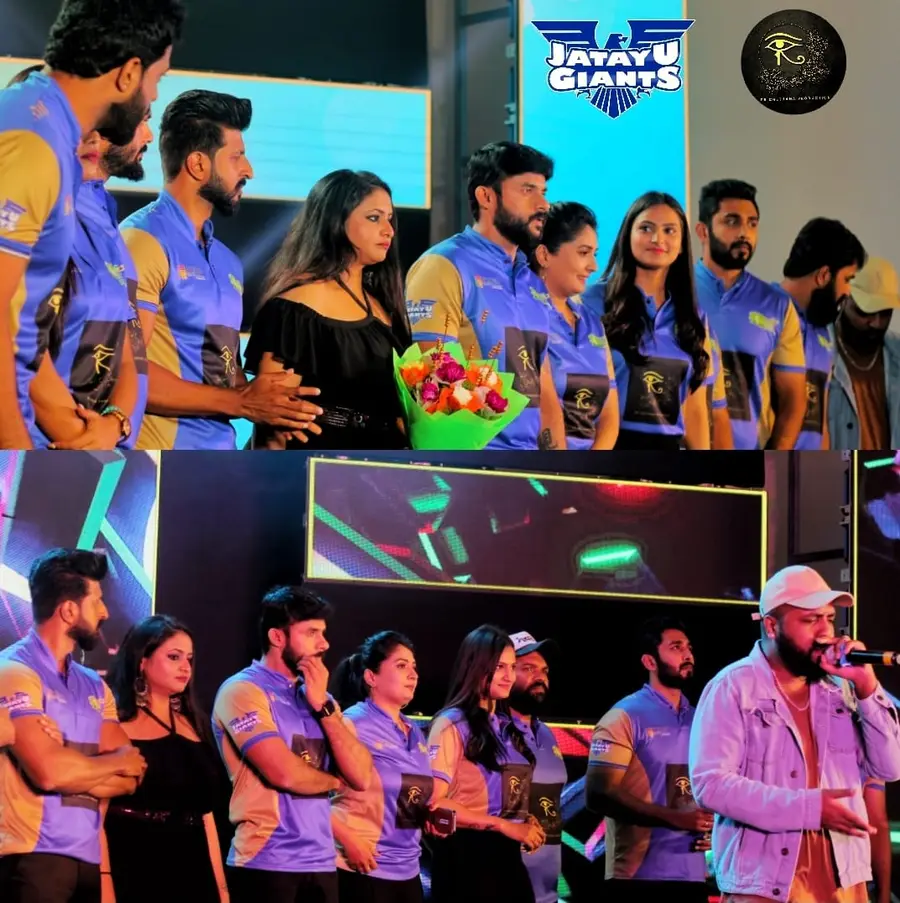 Television Cricket League Primetime, On the Pitch, produced by Kalaluha in Bengaluru: photograph 1